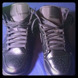 All black Jordan 1’s